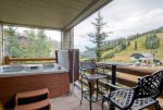 Hot Tub with View of Mountain